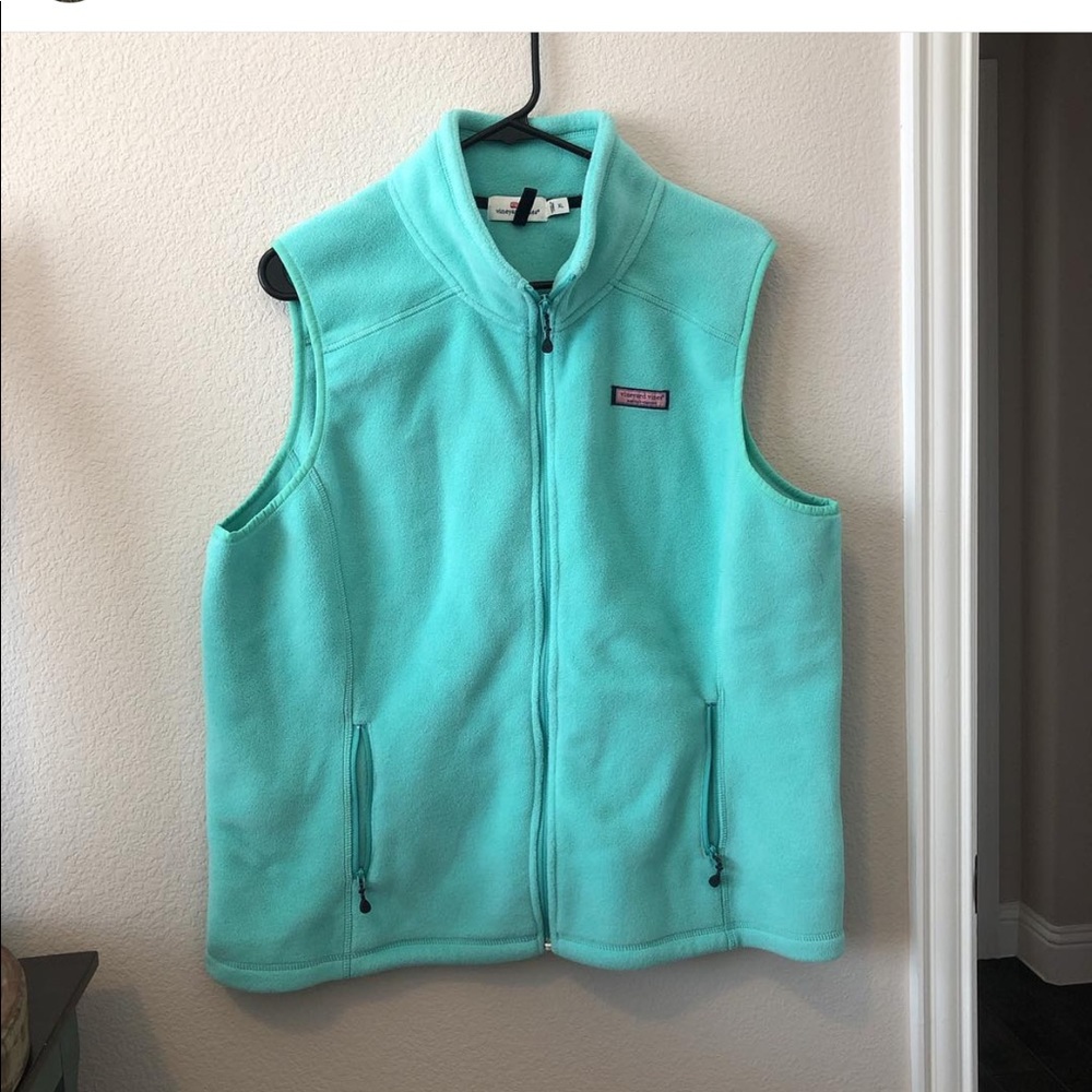 Teal vest